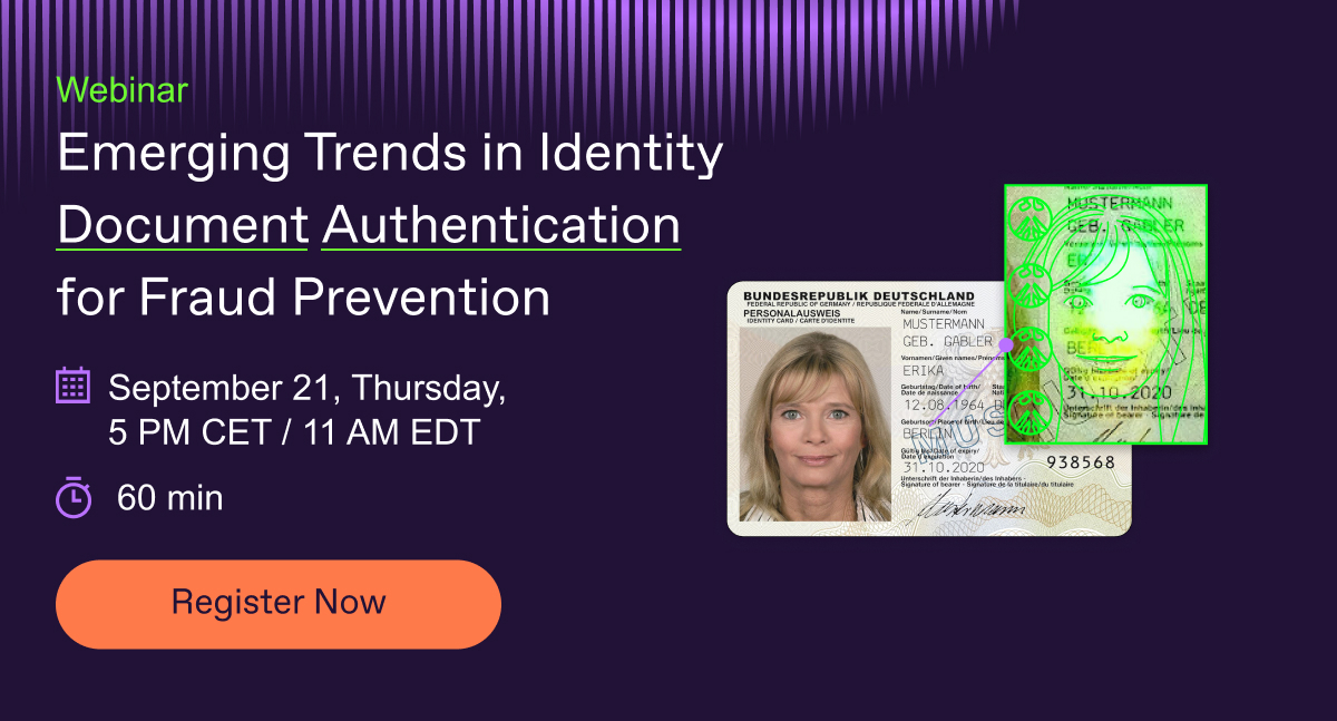 identity document authentication